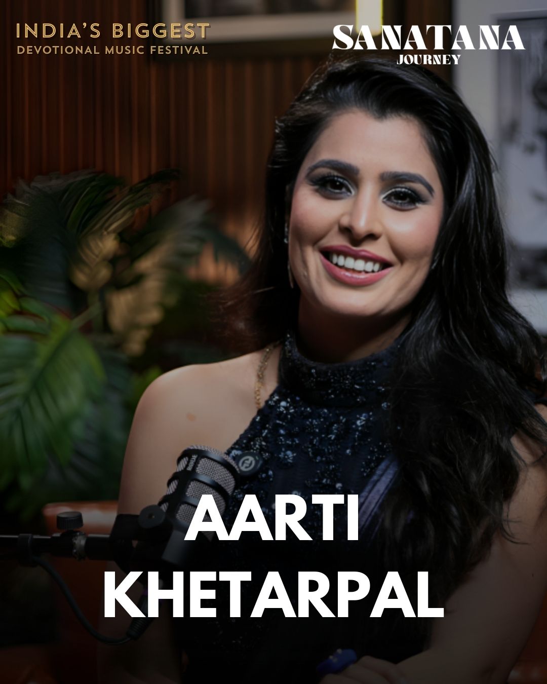 Sanatana Journey-Devotional Music Festival-ARTIST-Aarti Khetarpal