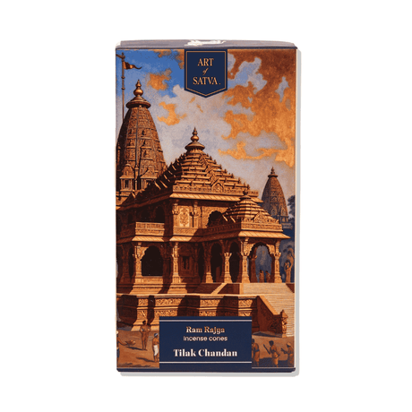 Tilak Chandan Ram Rajya incense pack by Art of Satva - Sanatana Journey