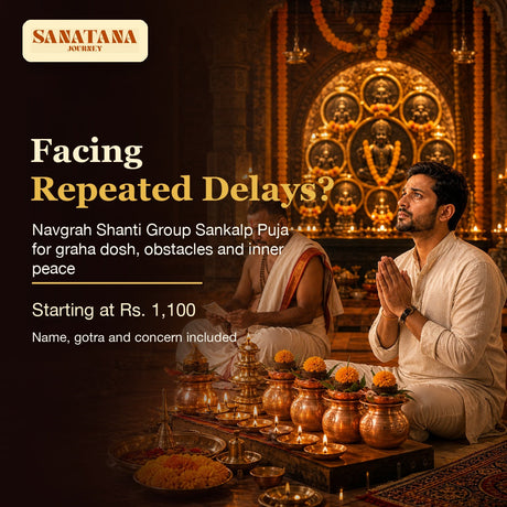 Navgrah Shanti Puja for repeated delays and graha dosh