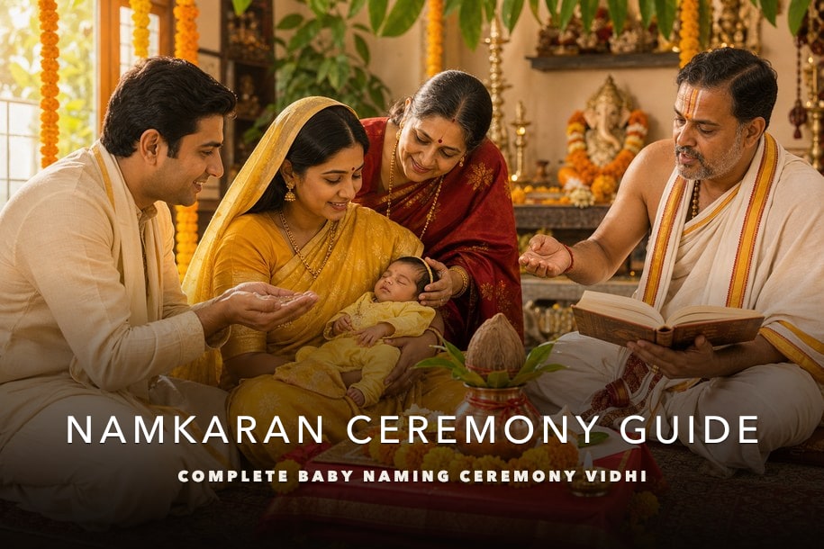 Namkaran Ceremony Guide: Hindu Baby Naming Ritual and Vidhi