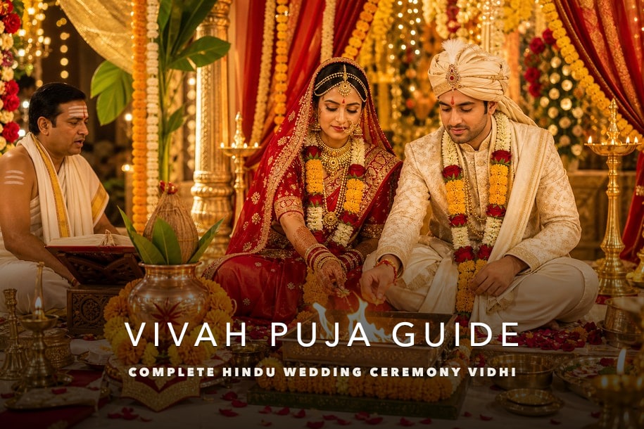 Vivah Puja Guide: Complete Hindu Wedding Ritual and Samagri