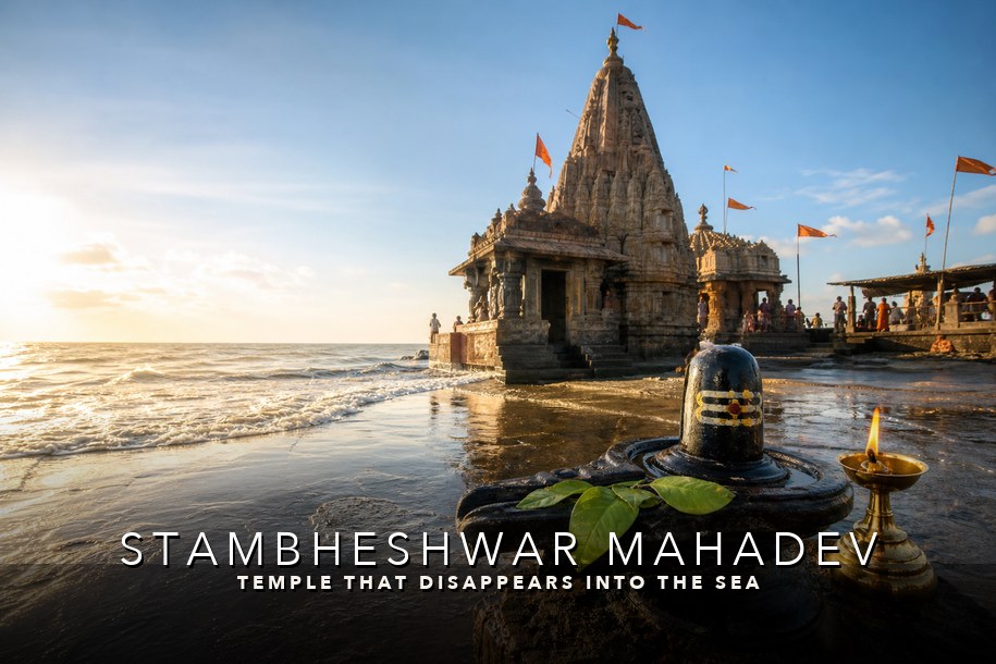 Stambheshwar Mahadev: The Temple That Disappears Into the Sea Every Day