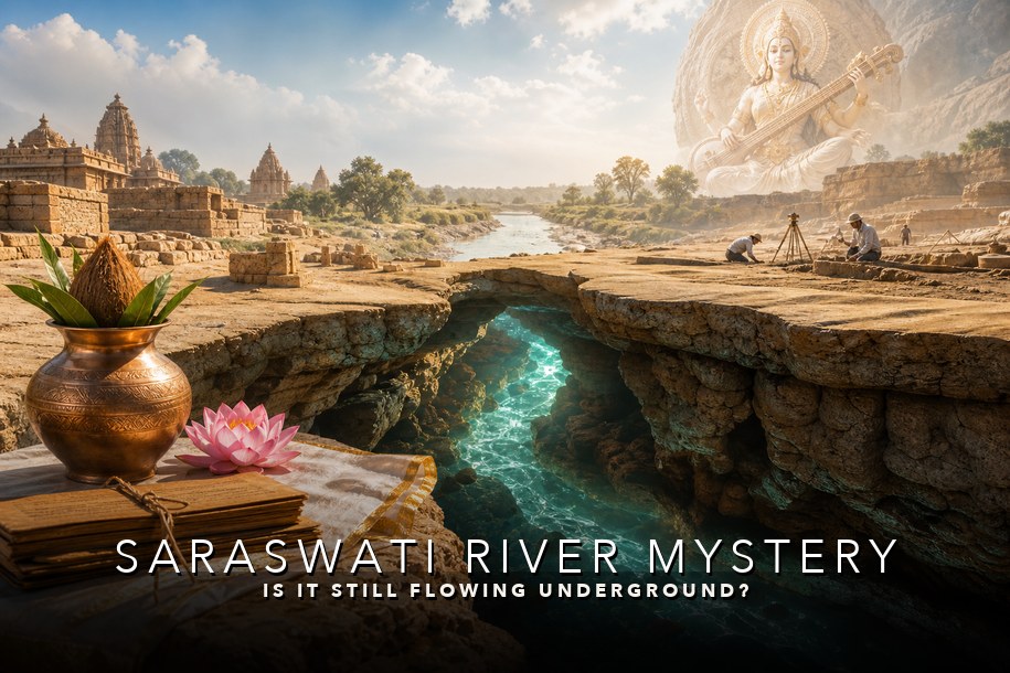 Is the Saraswati River Still Flowing Underground? The Unsolved Mystery