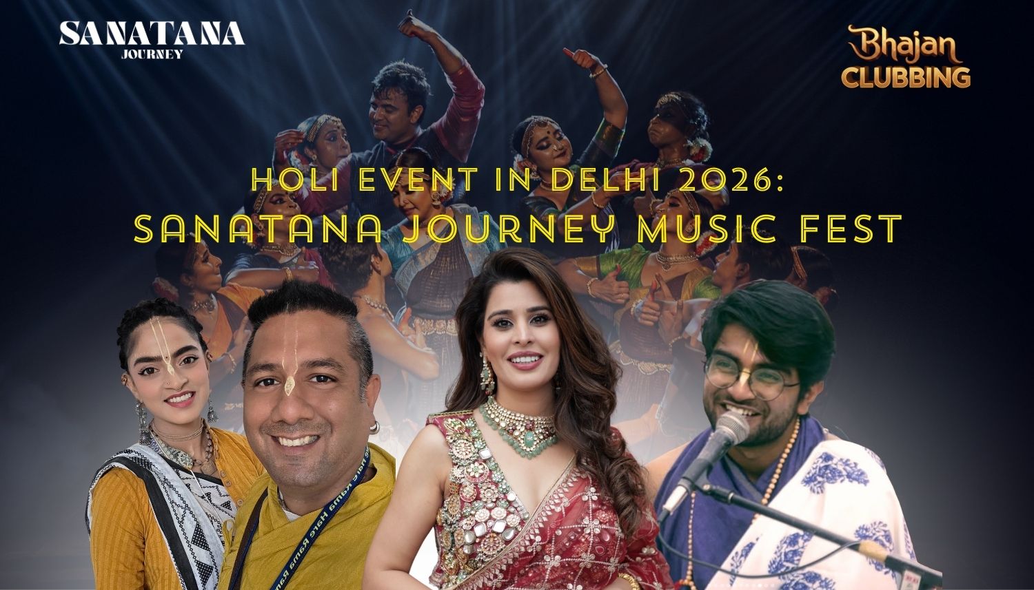 Phoolon Ki Holi event in Delhi by Sanatana Journey