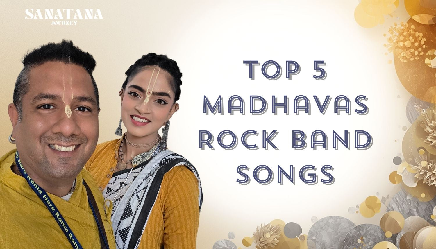 Madhavas Rock Band performing modern Krishna bhajans and devotional music