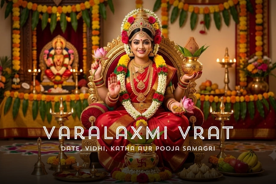Varalakshmi Vrat 2026: Date, Vidhi, Katha aur Pooja Samagri