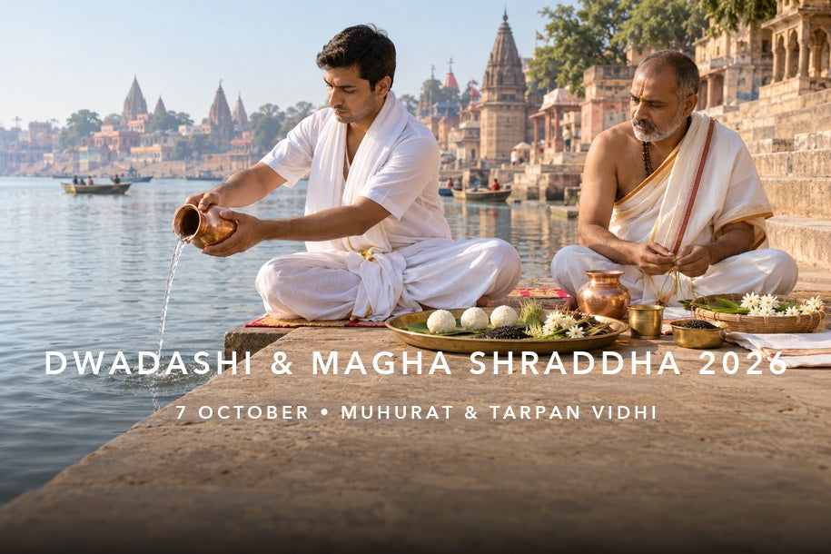 Dwadashi and Magha Shraddha 2026 tarpan on 7 October