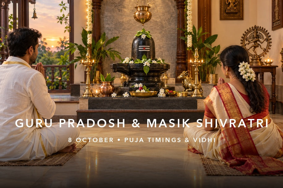 Guru Pradosh and Masik Shivratri 2026 Shiva puja on 8 October