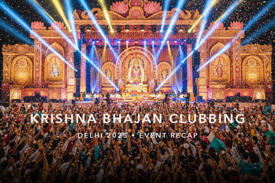 Krishna Bhajan Clubbing Delhi 2025: Event Recap & Future Events — devotional music illustration