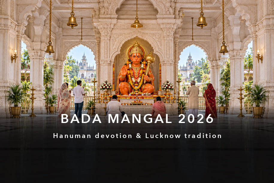 Bada Mangal: Hanuman worship in a temple