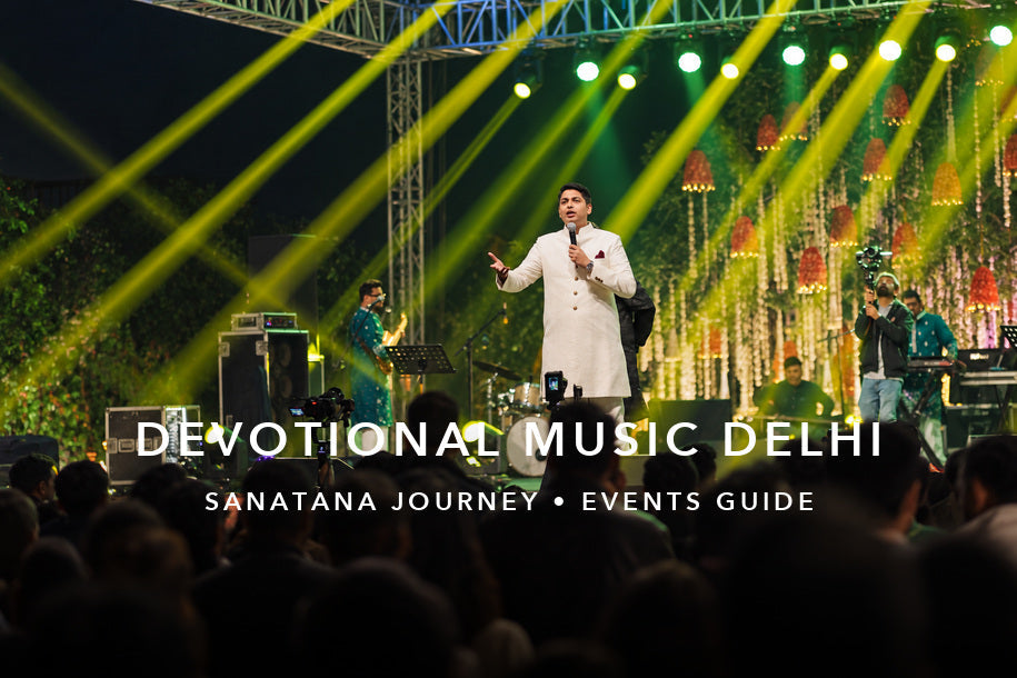 Upcoming Devotional Music Events in Delhi | Sanatana Journey — devotional music banner