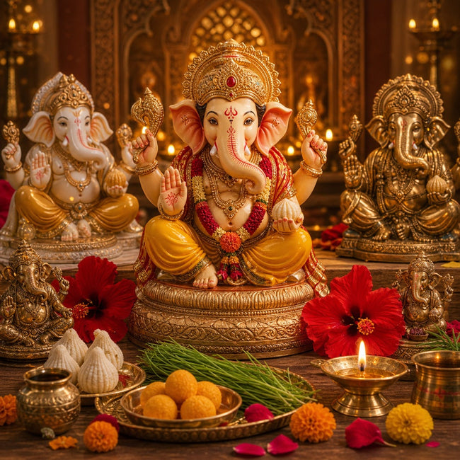 Ganesh idols for festival sthapana