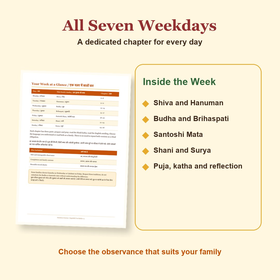 Sampurna Saptahik Vrat Katha actual PDF preview: All Seven Weekdays