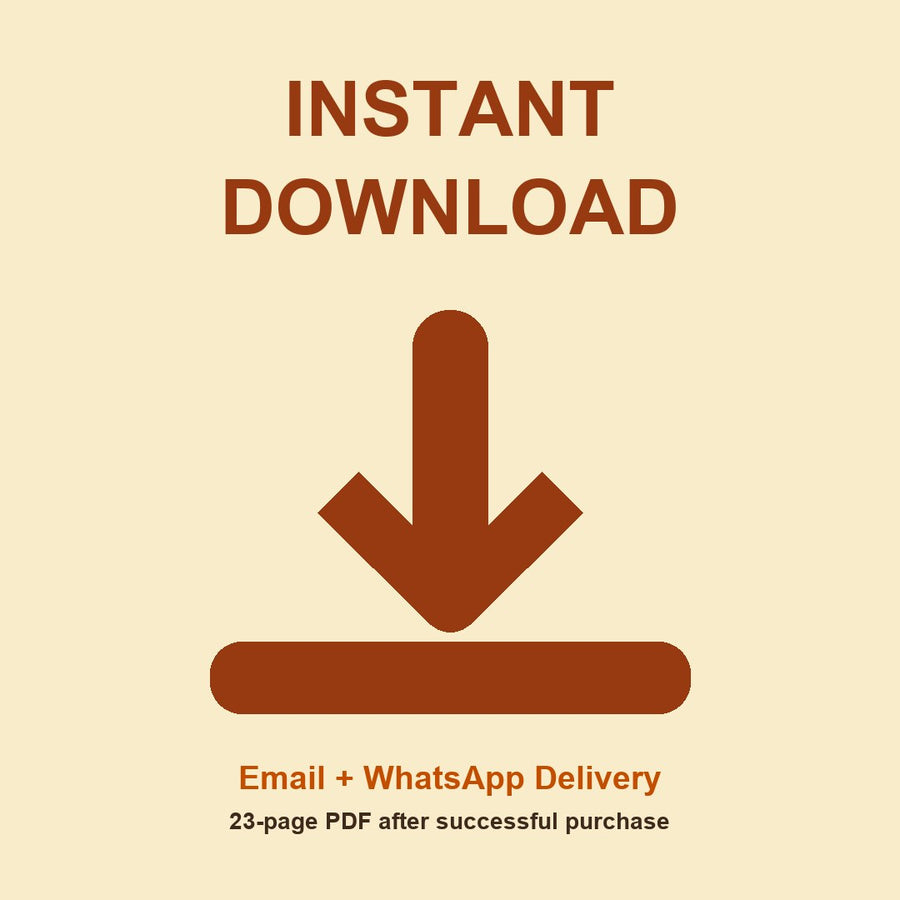 Anant Chaturdashi Vrat Katha & Puja Guide 2026 digital PDF delivery by email and WhatsApp after successful purchase