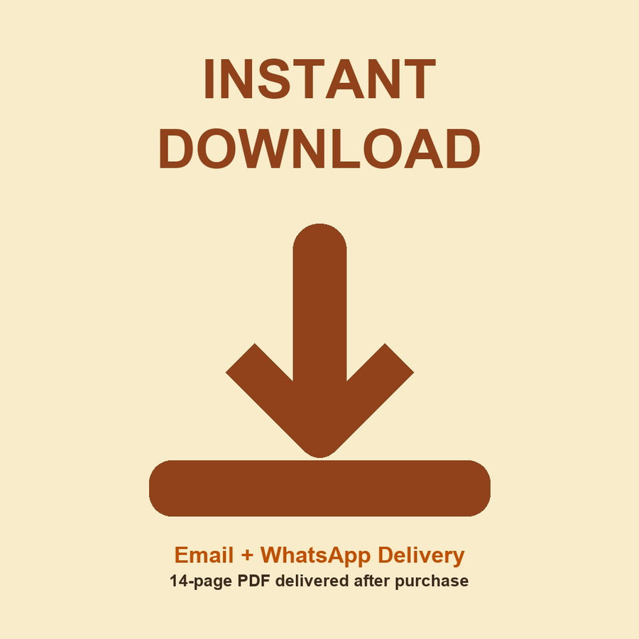 Rishi Panchami Vrat Katha and Saptarishi Puja Guide 2026 Hindi and English eBook instant PDF download information for Email and WhatsApp delivery
