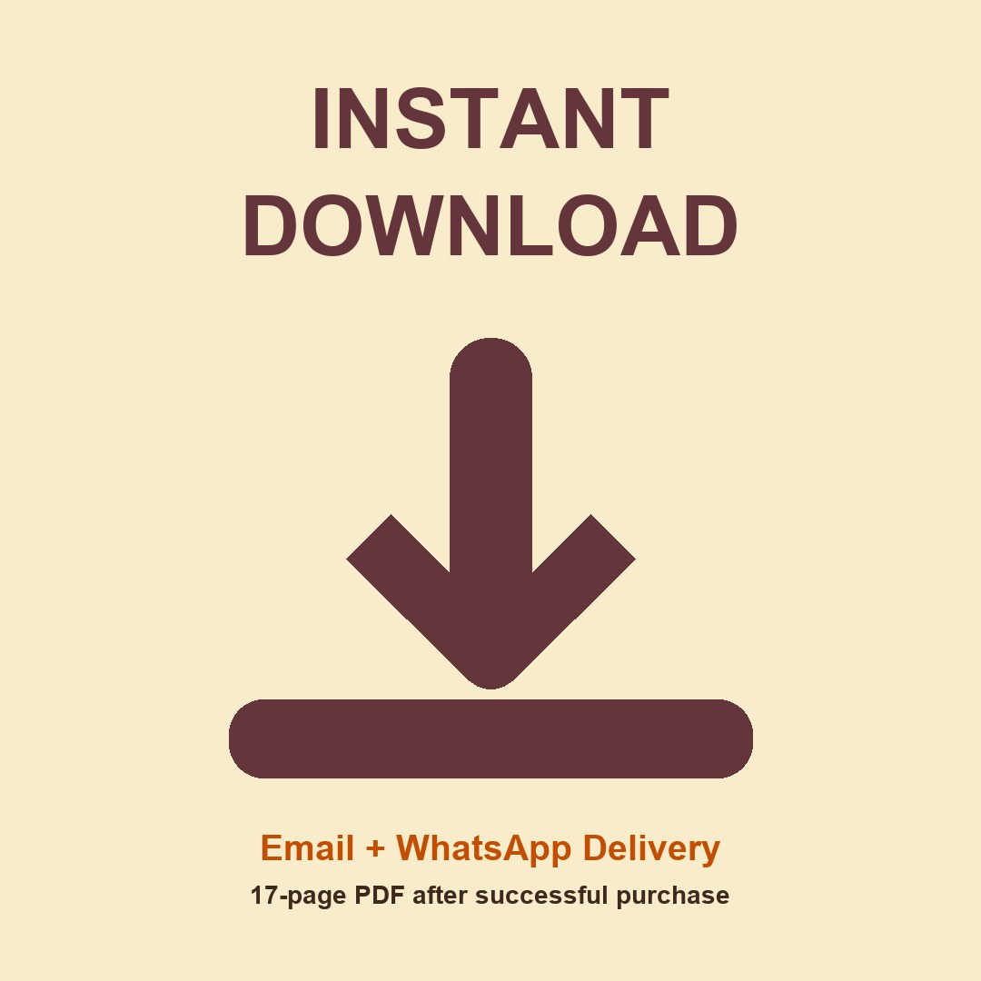 Kaal Bhairav & Monthly Kalashtami Sadhana Guide digital PDF delivery by email and WhatsApp after successful purchase