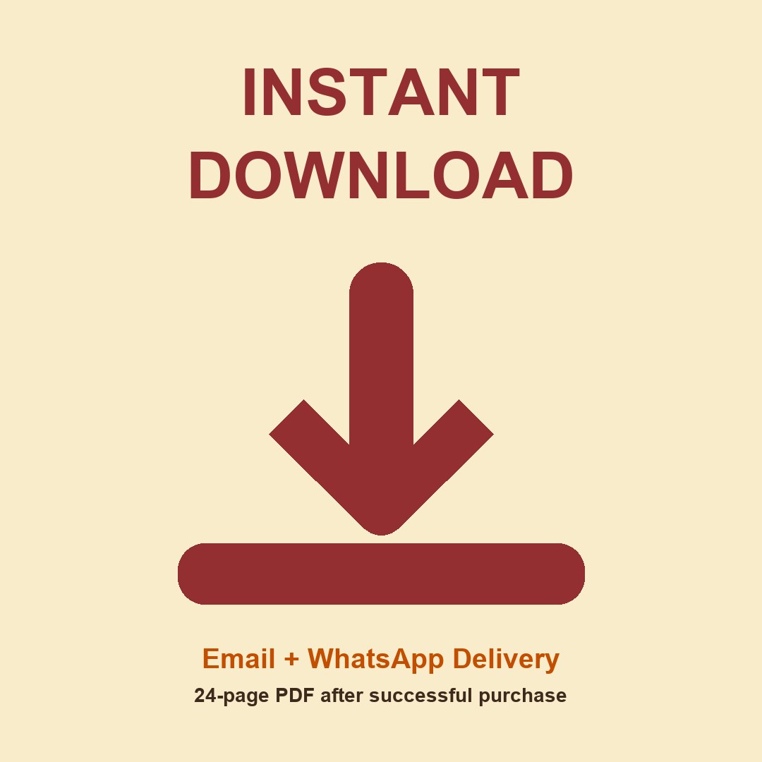 Karwa Chauth Vrat Katha & Puja Guide 2026 digital PDF delivery by email and WhatsApp after successful purchase