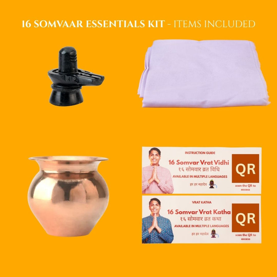 16 Solah Somvar Vrat Basic Kit