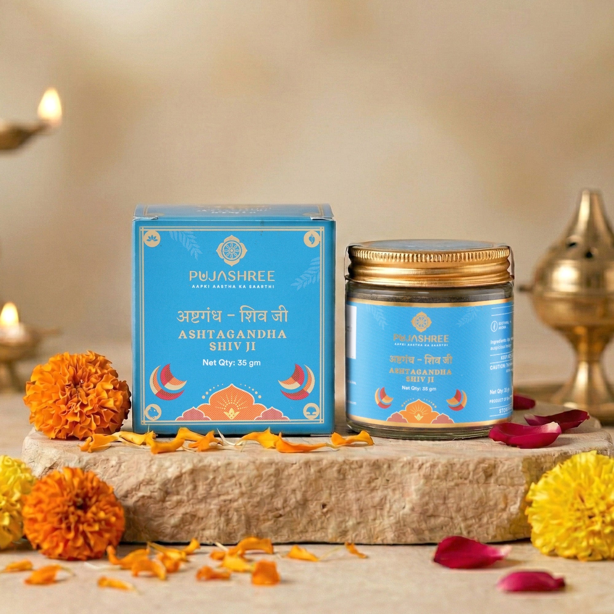 Ashtagandha Shiv Ji Tilak – Sacred Scent of Devotion, Purity & Blessings by Pujashree | Sanatana Journey
