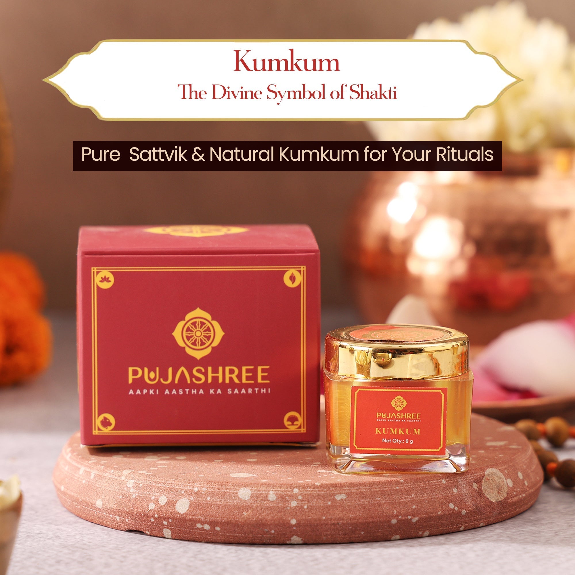 Kumkum 8 gm (Pack of 2)
