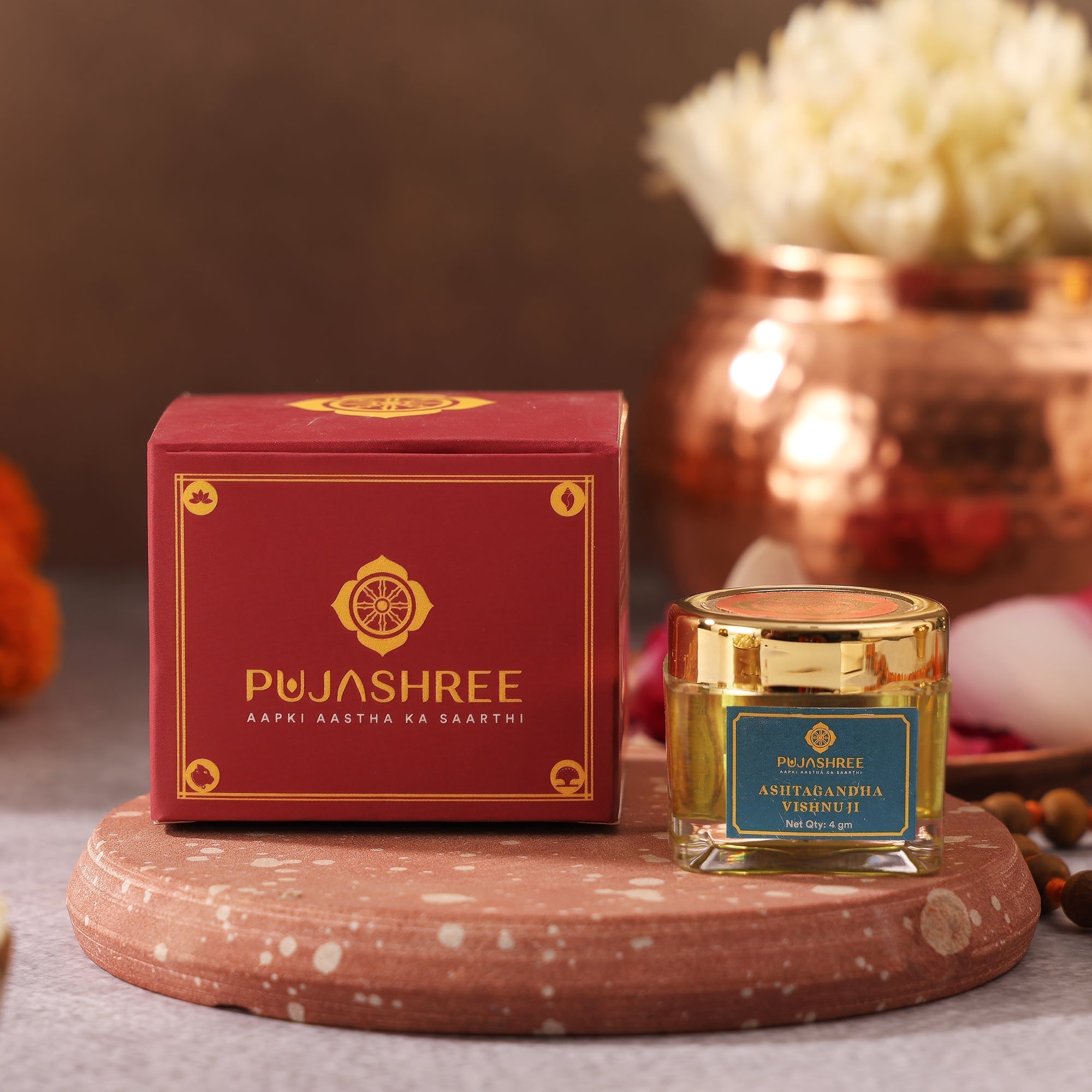 Ashtagandha Vishnu Ji – Sacred Scent of Devotion, Purity & Grace by Pujashree | Sanatana Journey