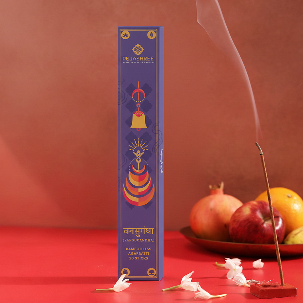 Vansugandha Bambooless Agarbatti – Fresh Aroma for a Calm Mind & Sacred Surroundings