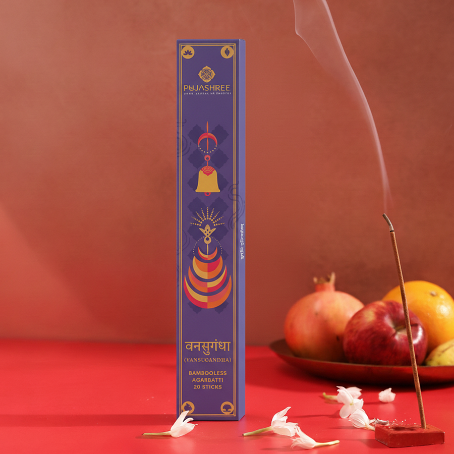 Vansugandha Bambooless Agarbatti – Fresh Aroma for a Calm Mind & Sacred by Pujashree | Sanatana Journey
