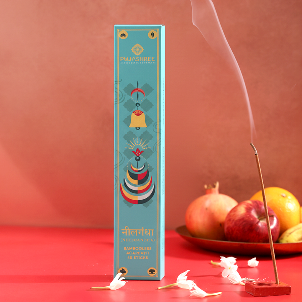 Neelgandha Bambooless Agarbatti ) – Crisp Juniper Wood Aroma for Purity & Elevated Energy