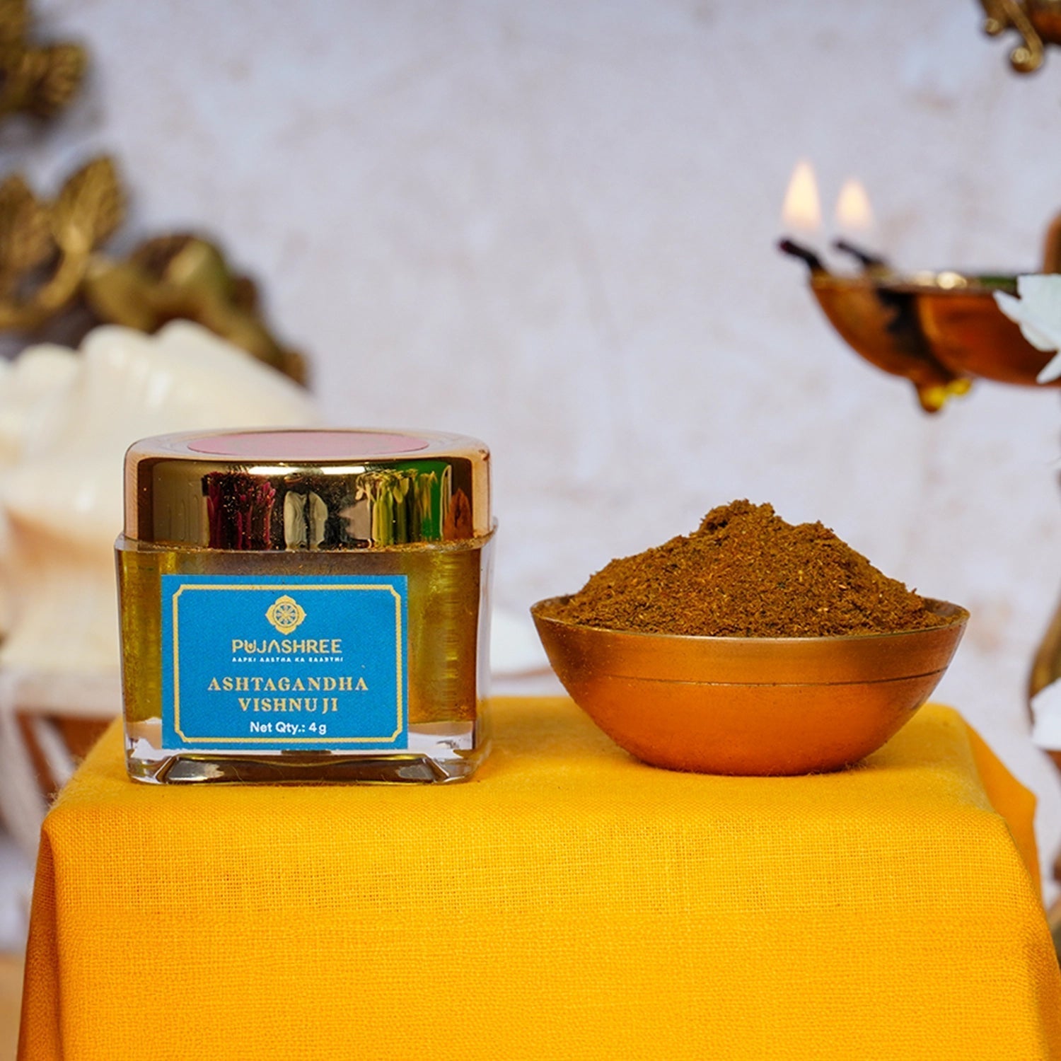 Ashtagandha Vishnu Ji – Sacred Scent of Devotion, Purity & Grace by Pujashree | Sanatana Journey