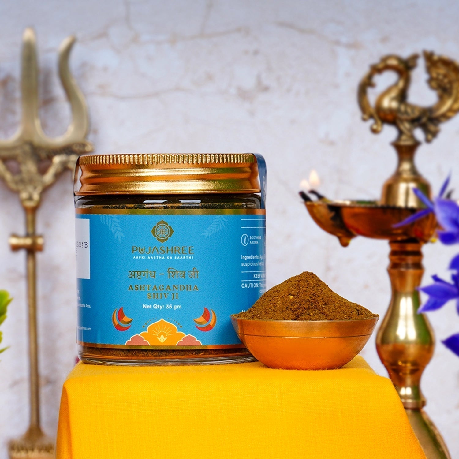 Ashtagandha Shiv Ji Tilak – Sacred Scent of Devotion, Purity & Blessings by Pujashree | Sanatana Journey