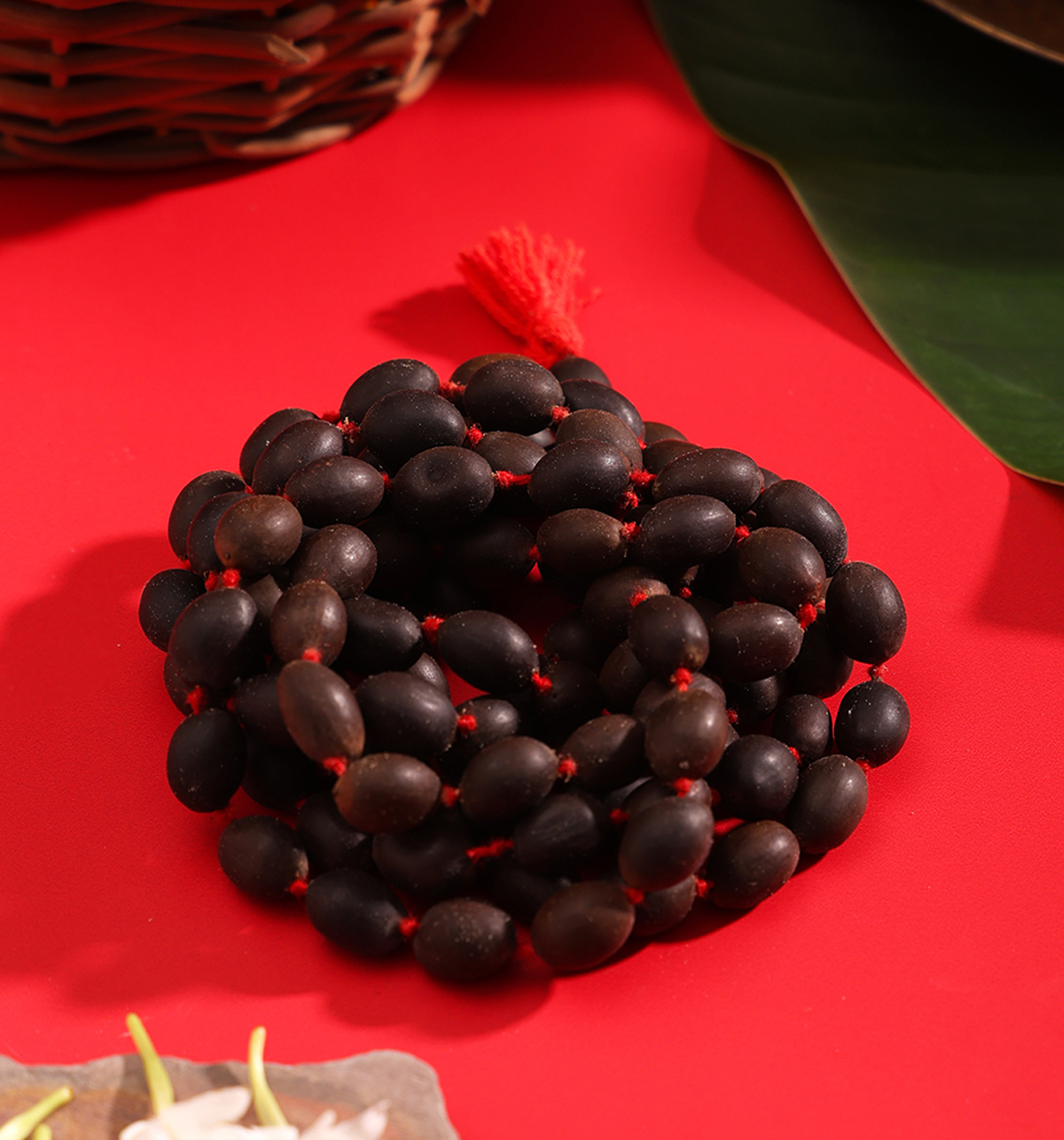 Pujashree Kamalgatta Mala | 108+1 Lotus Seed Beads for Jap