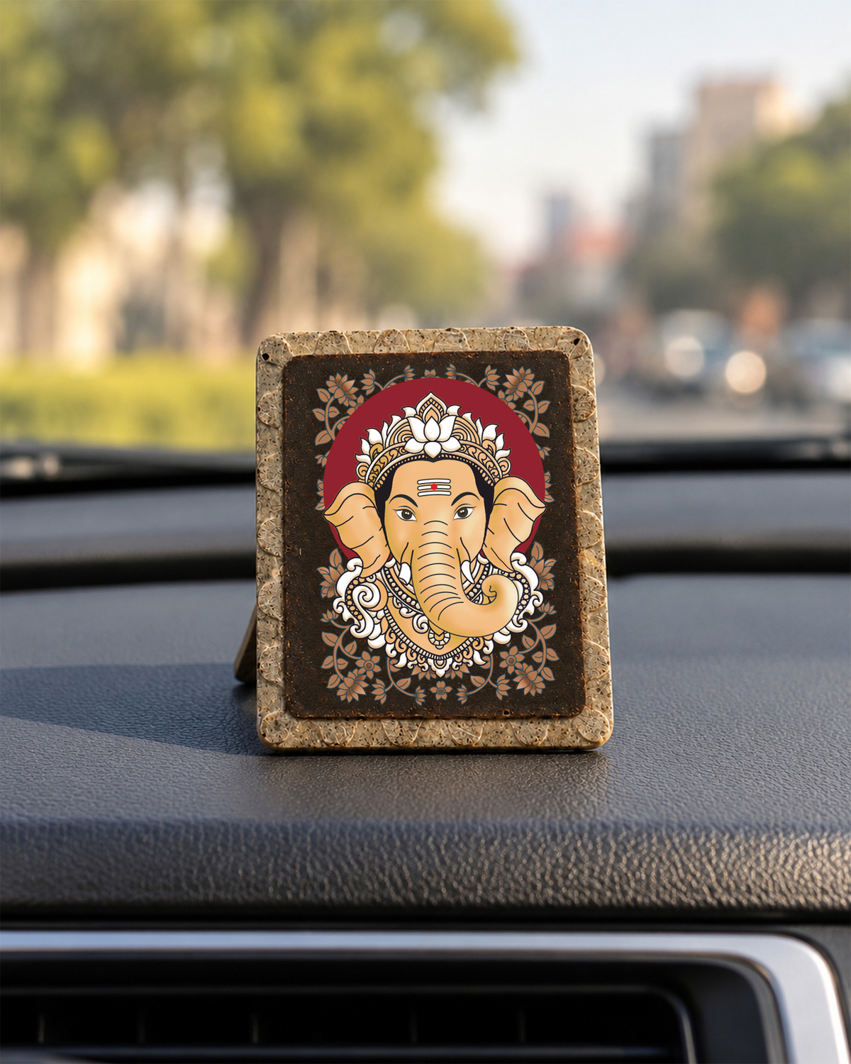 Pushpam Gajanana Prasaad Mudrika - handcrafted Pushpam product
