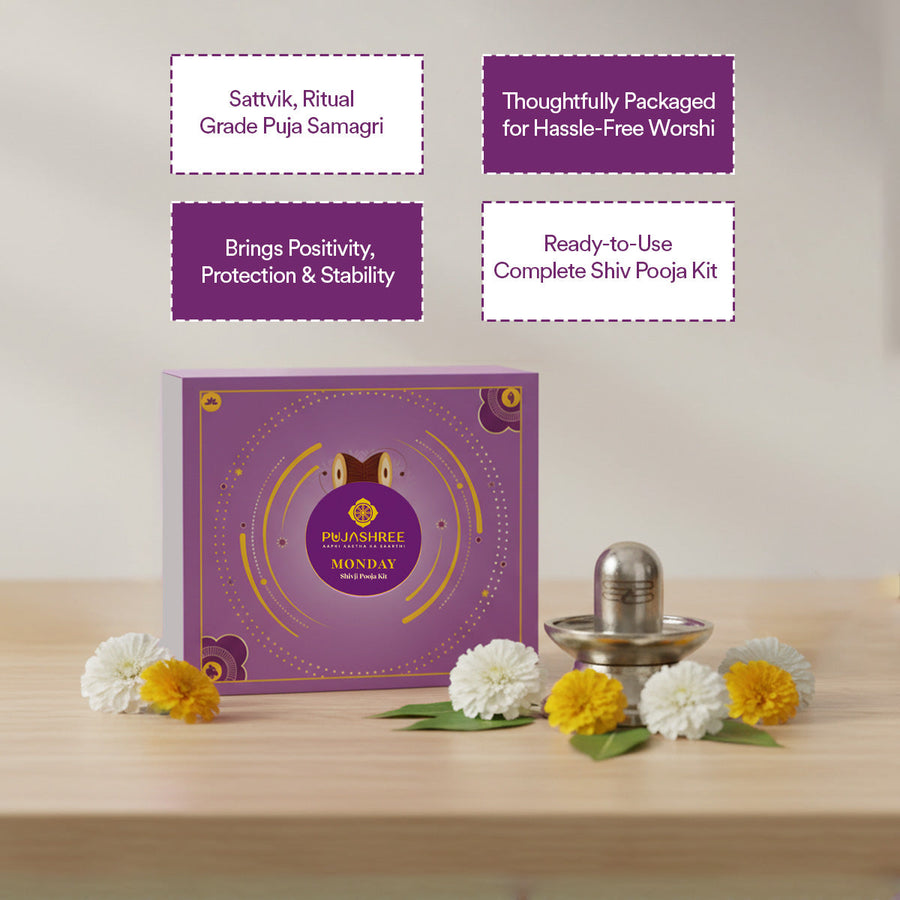 Somvar Shivji Puja Kit by Pujashree | Sanatana Journey