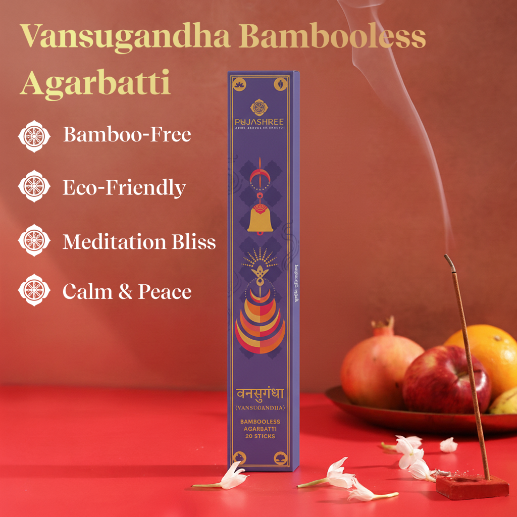 Vansugandha Bambooless Agarbatti – Fresh Aroma for a Calm Mind & Sacred Surroundings