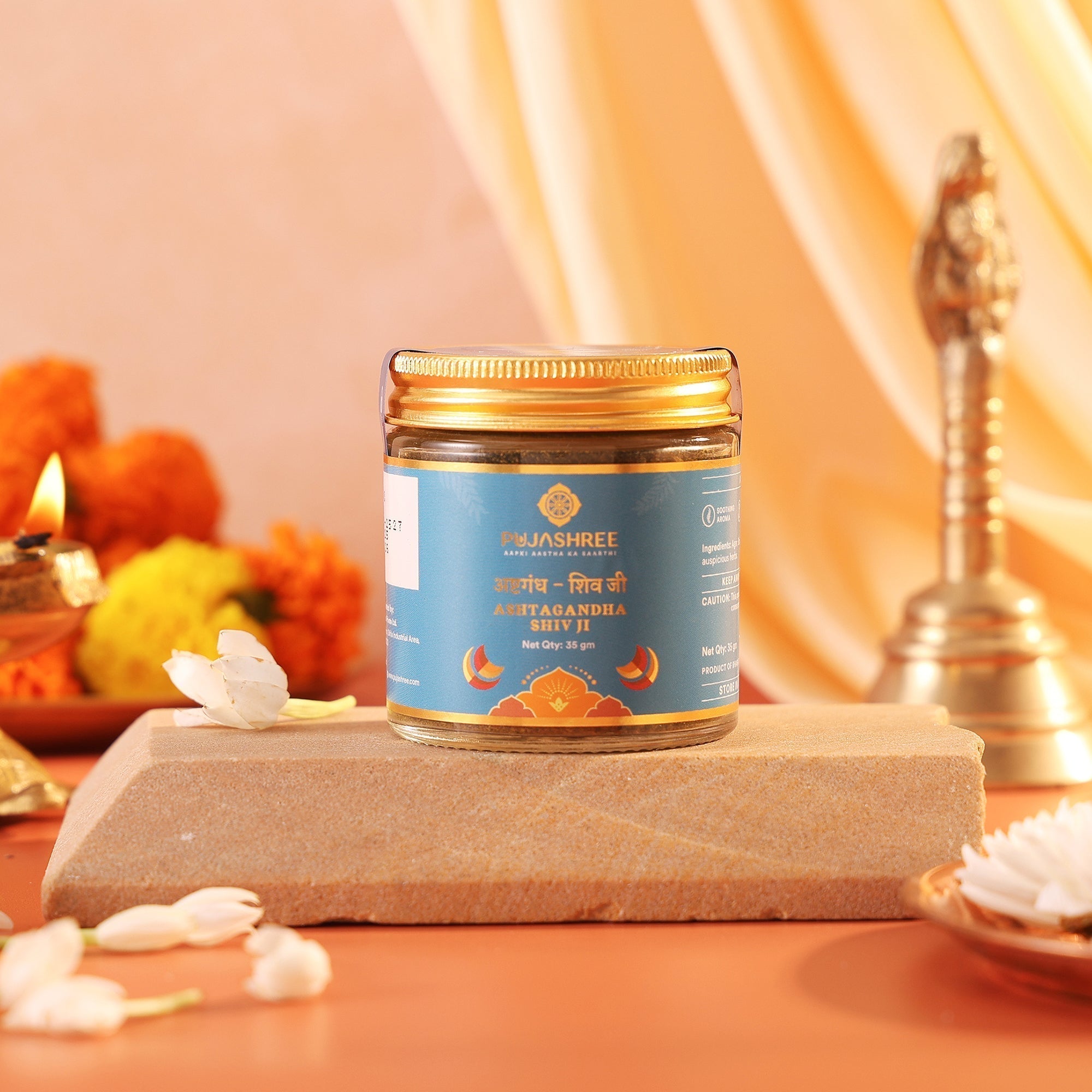 Ashtagandha Shiv Ji Tilak – Sacred Scent of Devotion, Purity & Blessings by Pujashree | Sanatana Journey