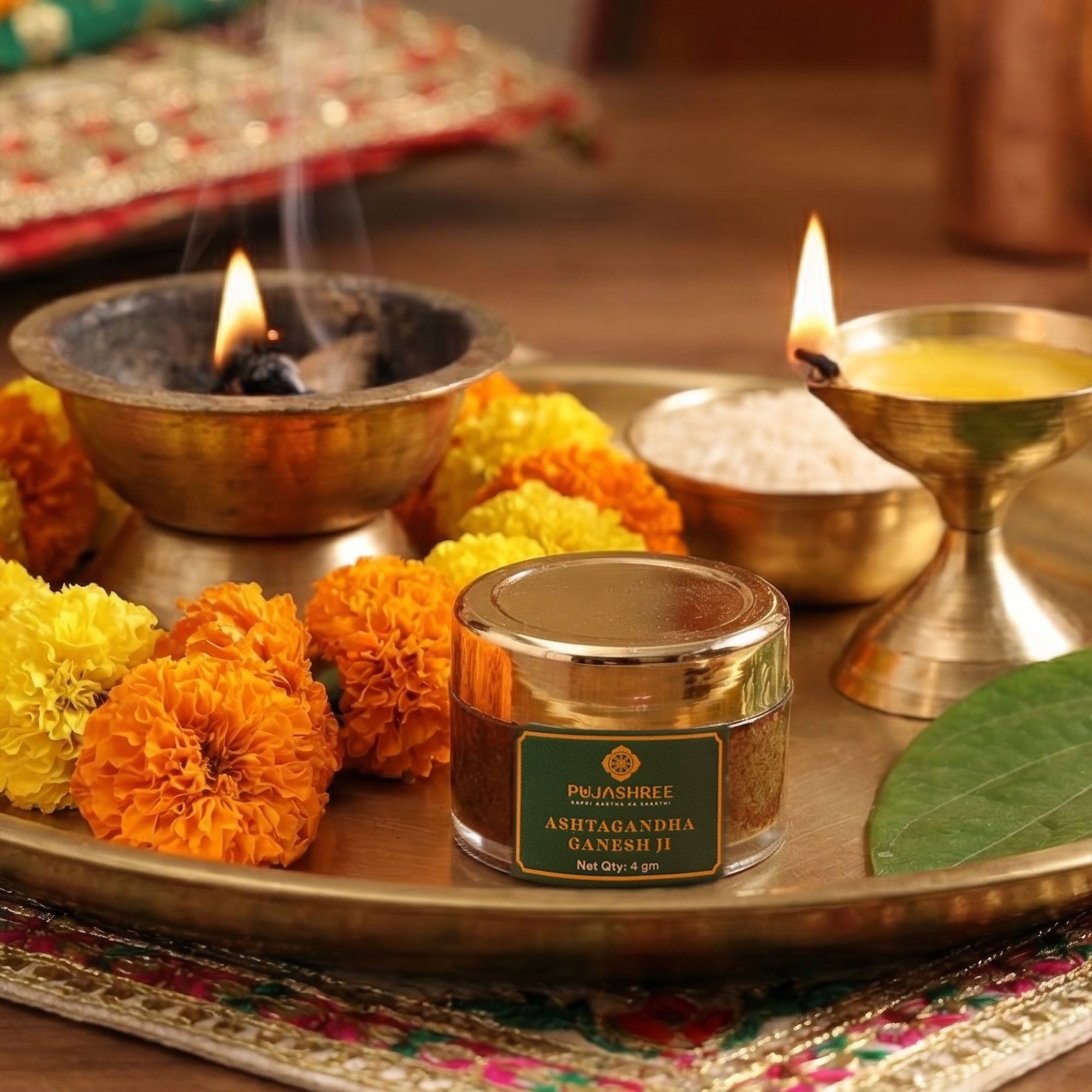 Ashtagandha Ganesh Ji – Fragrance of Wisdom, Prosperity & Auspicious Beginnings by Pujashree | Sanatana Journey