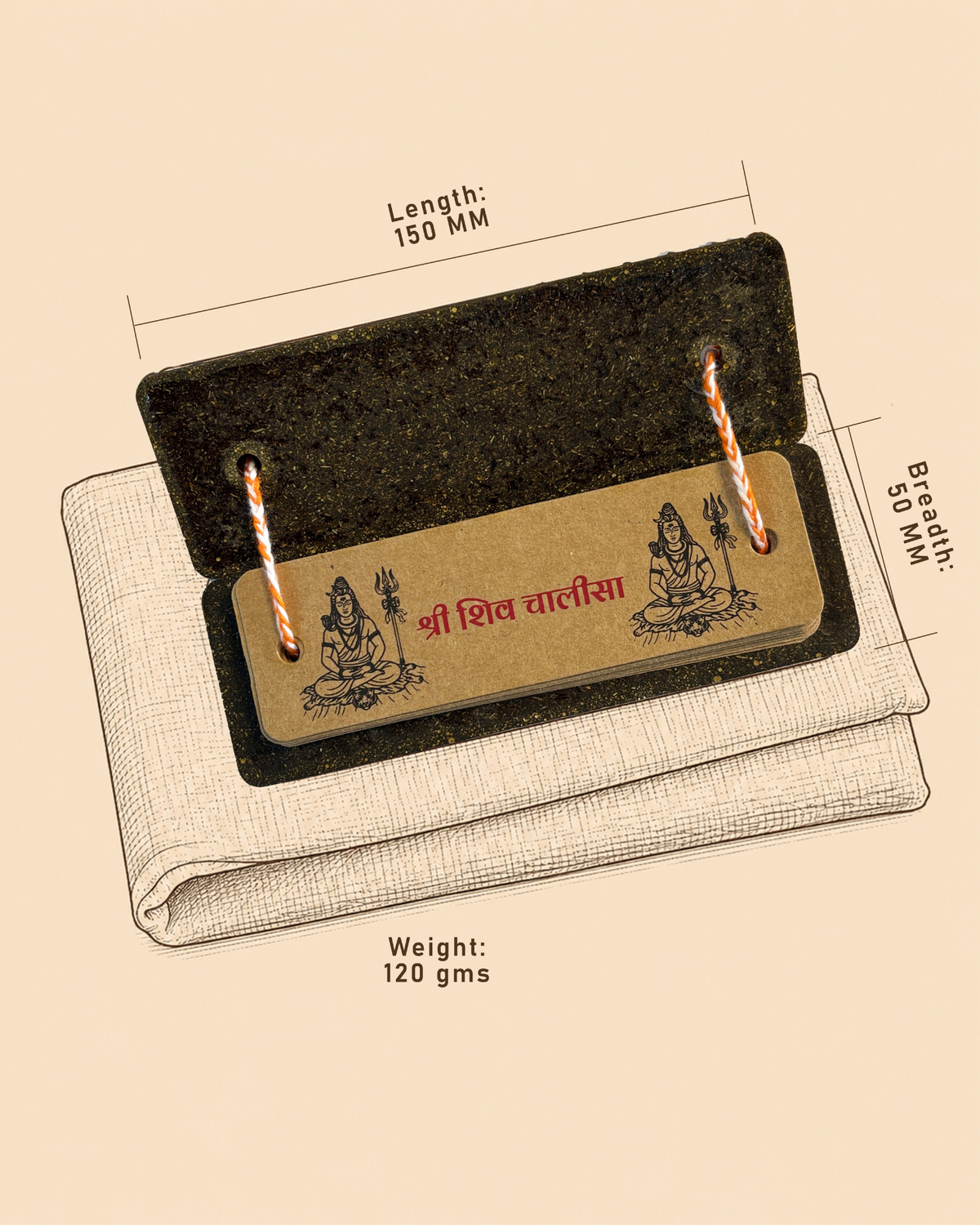 Pushpam Shiv Chalisa - handcrafted Pushpam product