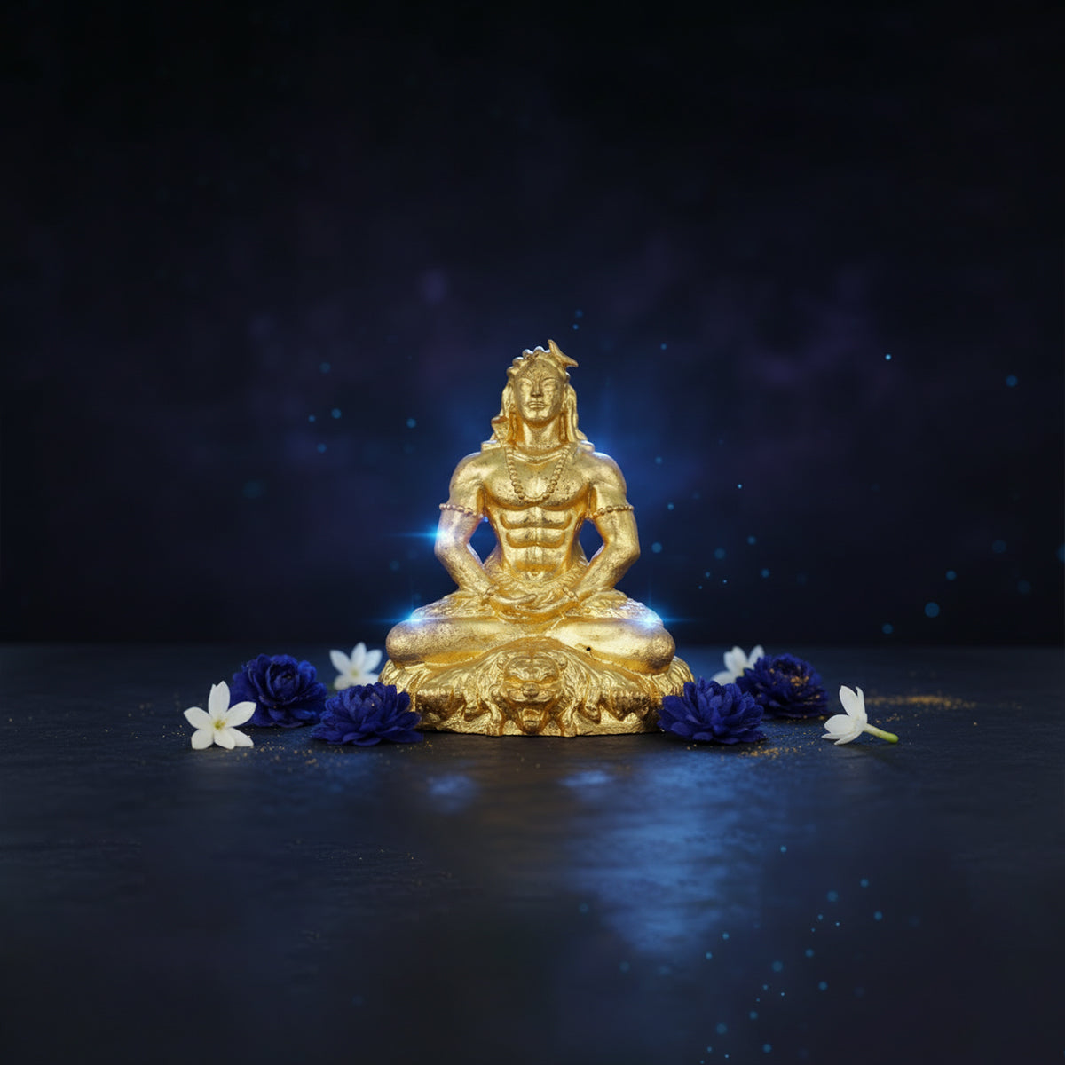 Adiyogi Shivji Brass Idol – A Symbol of Spiritual Awakeness and Stillness by Pujashree | Sanatana Journey