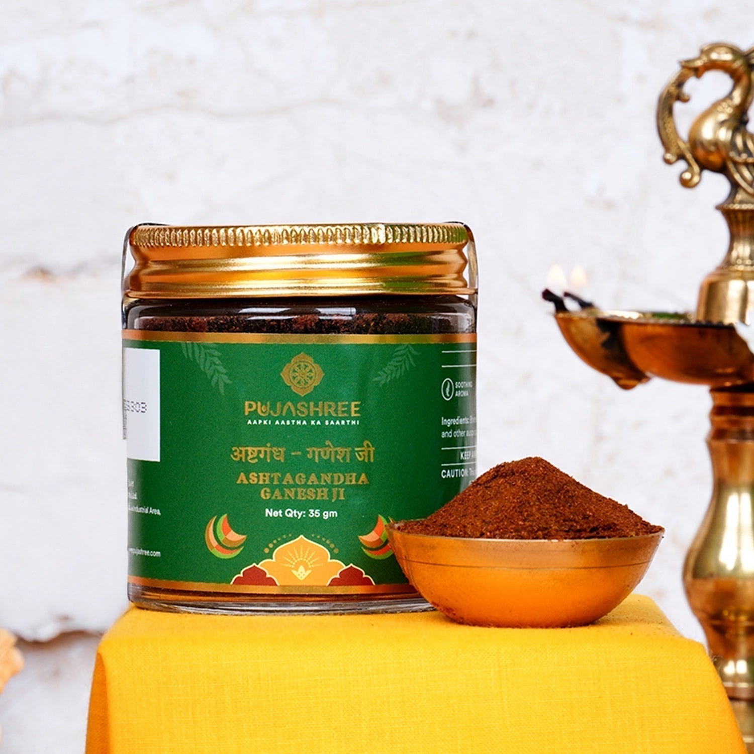 Ashtagandha Ganesh Ji – Fragrance of Wisdom, Prosperity & Auspicious Beginnings by Pujashree | Sanatana Journey