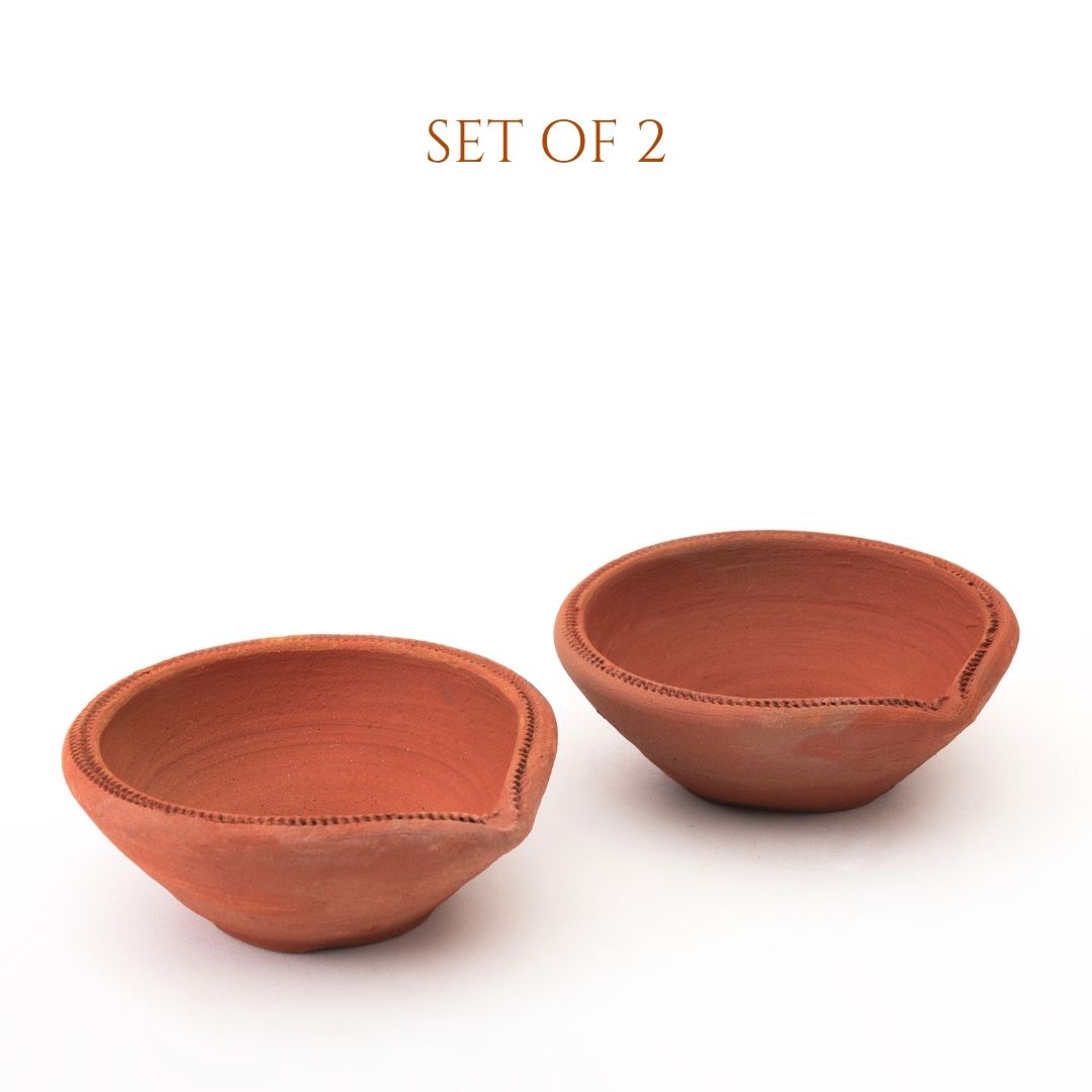 Akhand Diya 2 Pcs