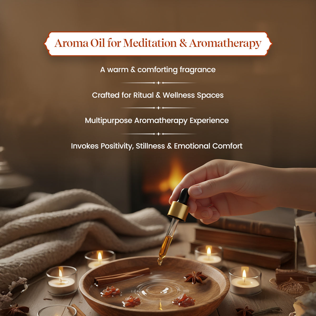 Aroma Oil – Winter Myrrh by Pujashree | Sanatana Journey