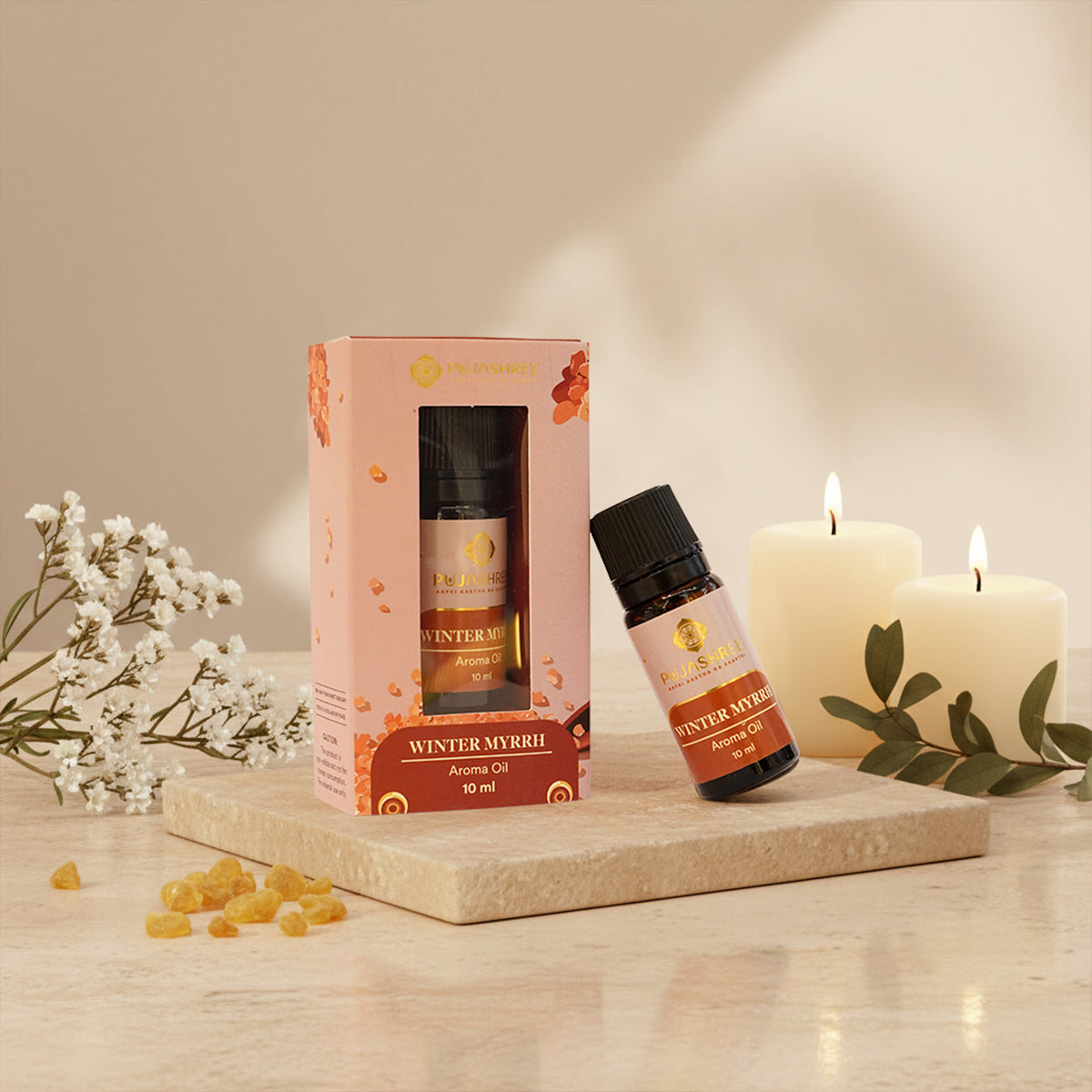 Aroma Oil – Winter Myrrh by Pujashree | Sanatana Journey