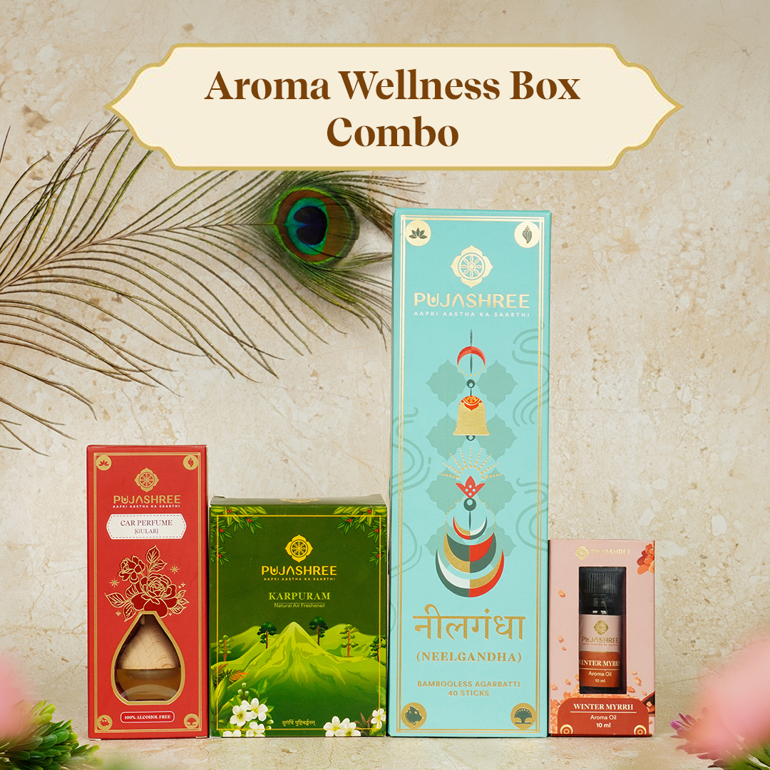 Aroma Wellness Box – Healing Aroma for Mind, Body & Space by Pujashree | Sanatana Journey
