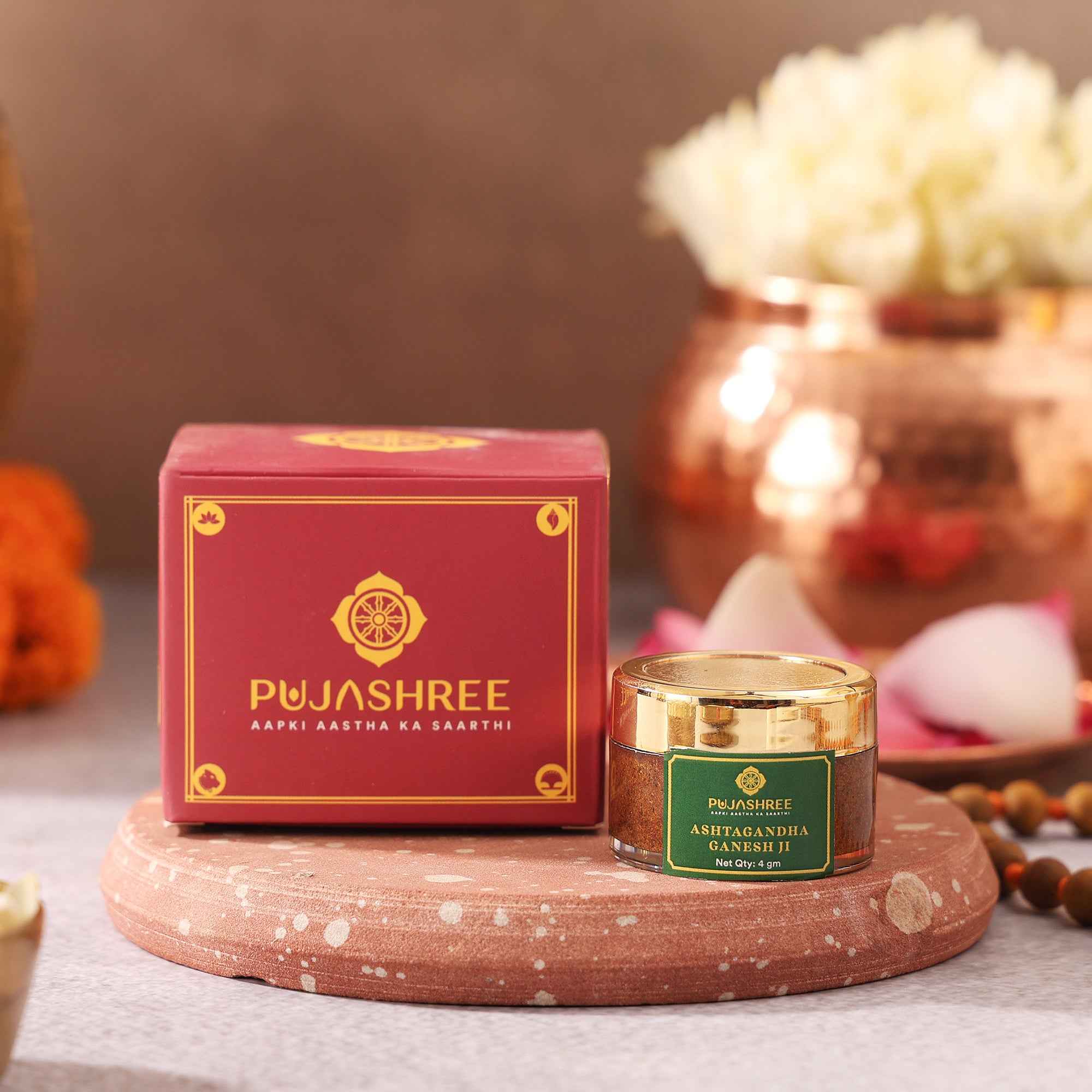 Ashtagandha Ganesh Ji – Fragrance of Wisdom, Prosperity & Auspicious Beginnings by Pujashree | Sanatana Journey