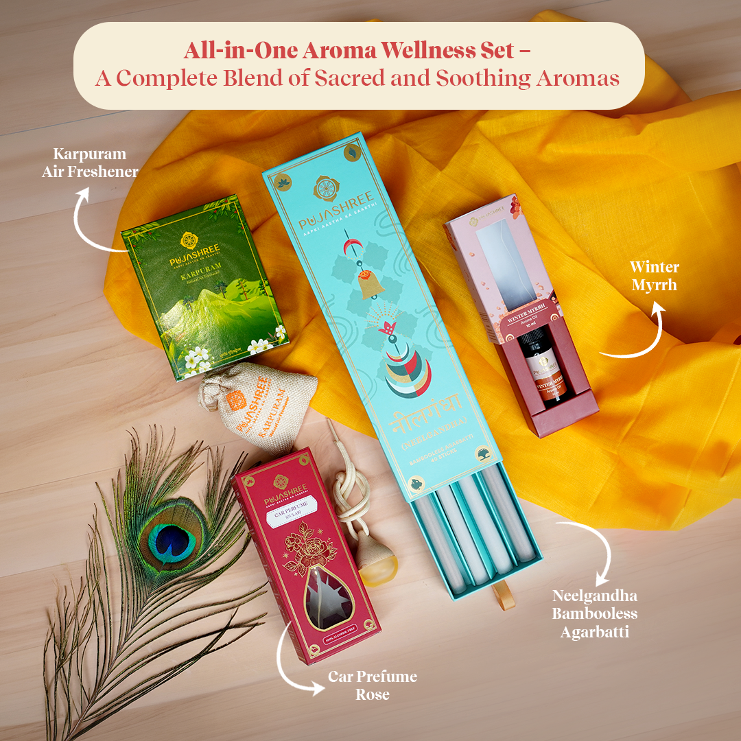 Aroma Wellness Box – Healing Aroma for Mind, Body & Space by Pujashree | Sanatana Journey