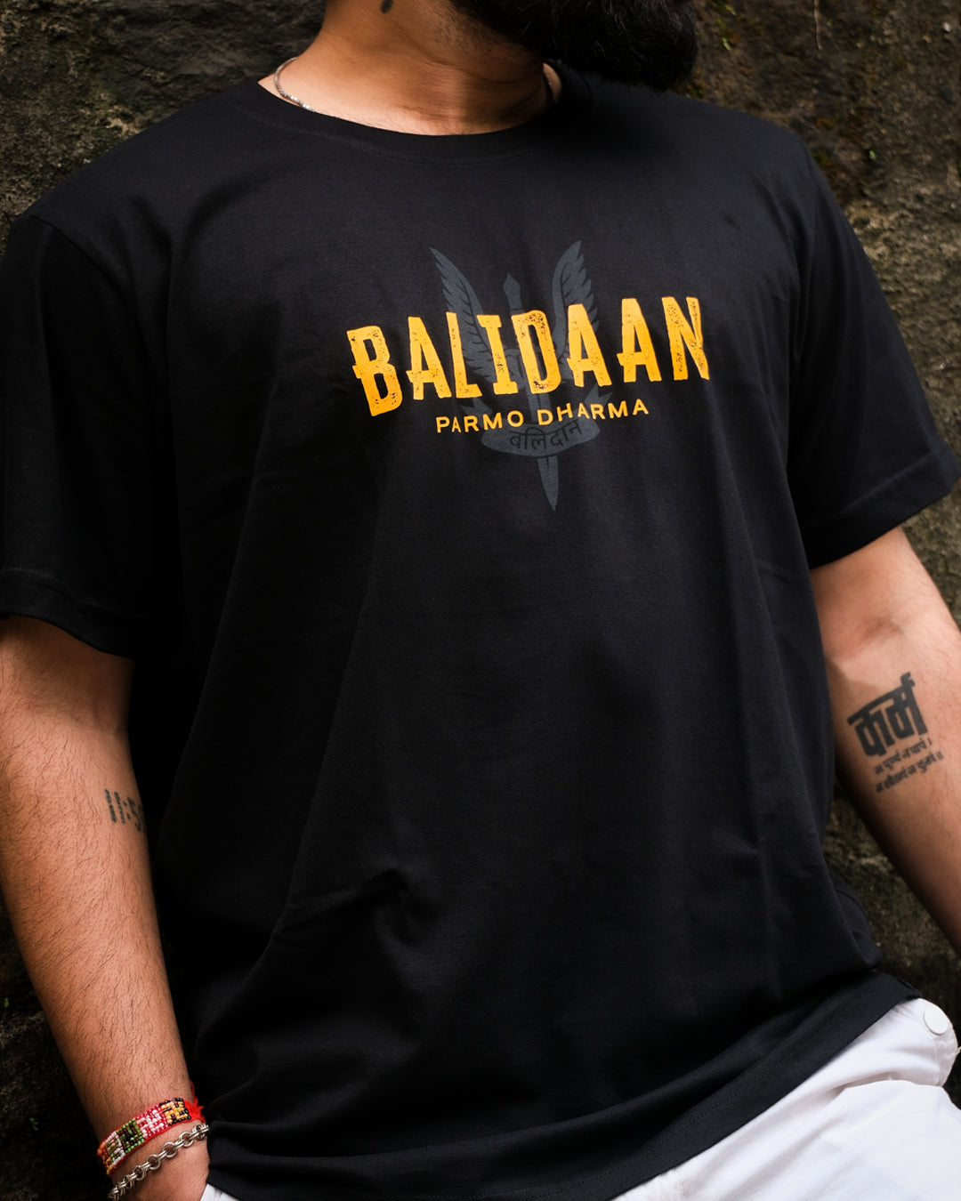 Balidaan Parmo Dharma T-Shirt - Black