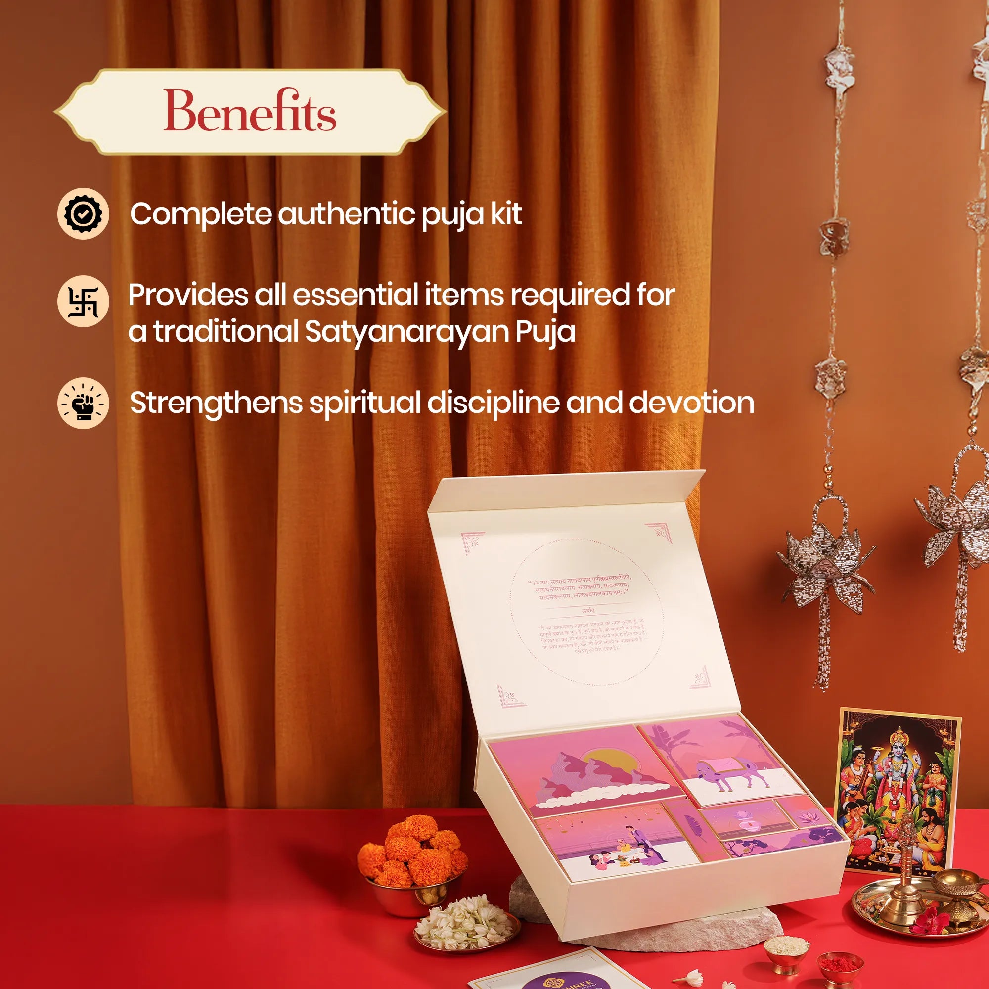 Satyanarayan Ji Puja Kit by Pujashree | Sanatana Journey