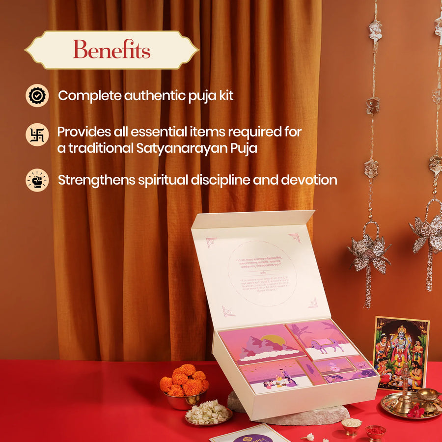 Satyanarayan Ji Puja Kit by Pujashree | Sanatana Journey