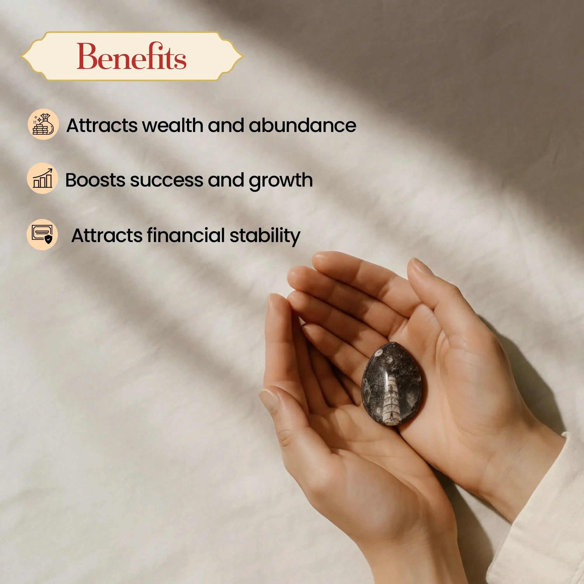 Kuber Stone 1 Pc | Symbol Of Bhagwan Kuber | Growth & Success | Brings Financial Stability