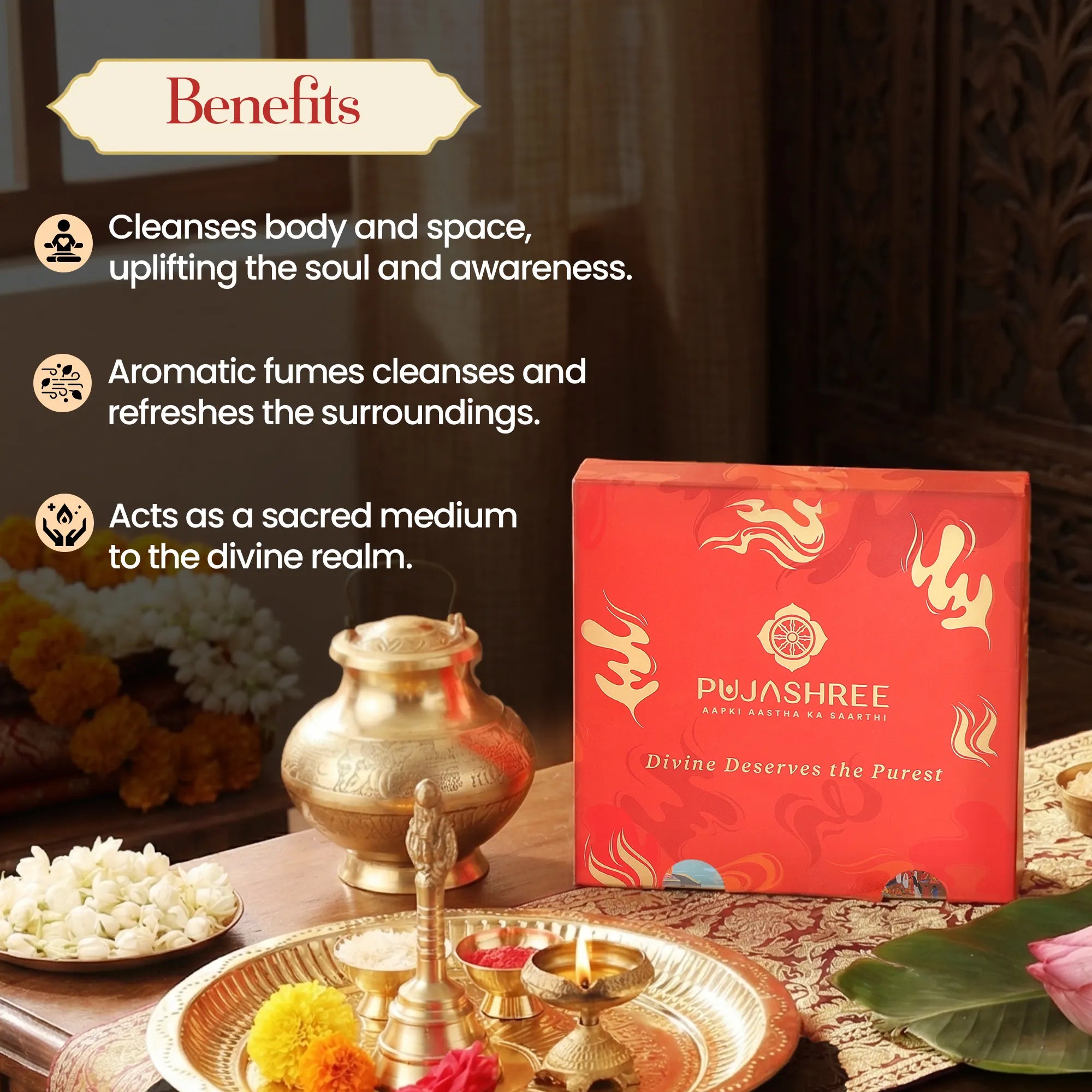 Hawan Samagri 100 g – Pure Hawan Samagri For Your Devta by Pujashree | Sanatana Journey